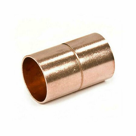 THRIFCO PLUMBING 2 Inch Copper Coupling with Stop 5436083